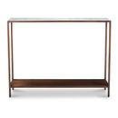 Copper Framed Marble Console Table | Novi Living Bottego