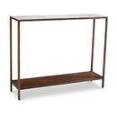 Copper Framed Marble Console Table | Novi Living Bottego