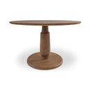 Mango Wood Pedestal Dining Table | Novi Living Clark