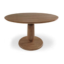 Mango Wood Pedestal Dining Table | Novi Living Clark