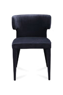 Hospitality furniture - Black Upholstered Dining Chair - www.oroatrade.com