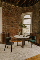 Hospitality furniture - Black Upholstered Dining Chair - www.oroatrade.com