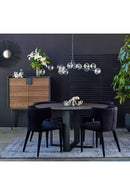 Hospitality furniture - Black Upholstered Dining Chair - www.oroatrade.com