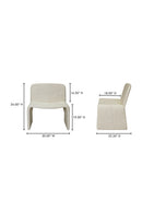 Hospitality furniture - Beige Monolithic Accent Chair - www.oroatrade.com