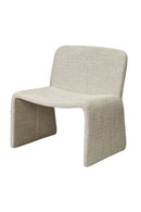 Hospitality furniture - Beige Monolithic Accent Chair - www.oroatrade.com
