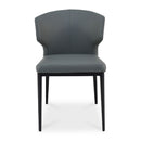 Modern European furniture - Vegan Leather Dining Chair Set (2) - www.oroa.com