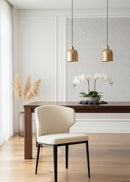 Art Deco Dining Chairs (2) | Novi Living Delaney | Oroa.com