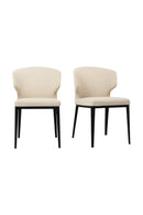 Art Deco Dining Chairs (2) | Novi Living Delaney | Oroa.com
