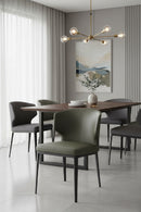 Art Deco Dining Chairs (2) | Novi Living Delaney | Oroa.com