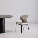 Modern European furniture - Vegan Leather Dining Chair Set (2) - www.oroa.com