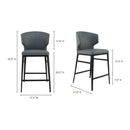 Hospitality furniture - Vegan Leather Counter Stool - www.oroatrade.com