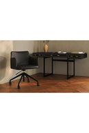 Black Swivel Office Chair | Novi Living Morris | Oroa.com