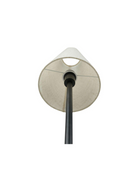 White Linen Shade Floor Lamp | Novi Living Mathis | Oroatrade.com