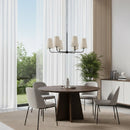 Hospitality furniture - Linen Shade 6-Light Chandelier - www.oroatrade.com