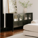 Solid Pine 4-Door Sideboard | Novi Living Hannah