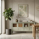 Solid Pine 4-Door Sideboard | Novi Living Hannah