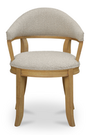 Wire-brushed Rubberwood Dining Chair | Novi Living Carlos | Oroatrade.com