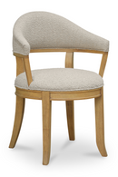 Wire-brushed Rubberwood Dining Chair | Novi Living Carlos | Oroatrade.com