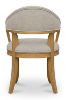 Wire-brushed Rubberwood Dining Chair | Novi Living Carlos | Oroa.com