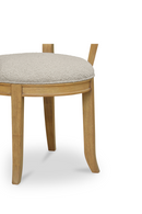 Wire-brushed Rubberwood Dining Chair | Novi Living Carlos | Oroatrade.com