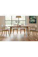 Wire-brushed Rubberwood Dining Chair | Novi Living Carlos | Oroatrade.com