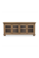 Brown Ash 4-Door Sideboard | Novi Living Lillian | Oroatrade.com