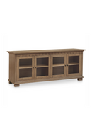 Brown Ash 4-Door Sideboard | Novi Living Lillian | Oroatrade.com