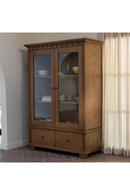 Brown Ash 2-Door Tall Cabinet | Novi Living Lillian | Oroatrade.com