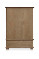 Brown Ash 2-Door Tall Cabinet | Novi Living Lillian | Oroatrade.com