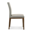 Modern European furniture - Top Grain Leather Dining Chairs (2) - www.oroa.com