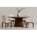 Modern European furniture - Top Grain Leather Dining Chairs (2) - www.oroa.com