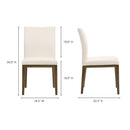 Modern European furniture - Top Grain Leather Dining Chairs (2) - www.oroa.com