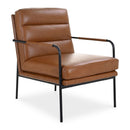 Leather Classic Lounge Armchair | Novi Living Verlaine