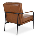 Leather Classic Lounge Armchair | Novi Living Verlaine