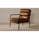 Leather Classic Lounge Armchair | Novi Living Verlaine