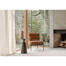 Leather Classic Lounge Armchair | Novi Living Verlaine