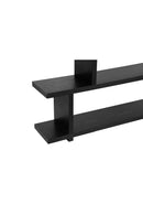 Hospitality furniture - Black Ash Veneer Shelf - www.oroatrade.com