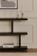 Hospitality furniture - Black Ash Veneer Shelf - www.oroatrade.com