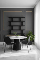Hospitality furniture - Black Ash Veneer Shelf - www.oroatrade.com