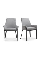 Hospitality furniture - Quilted Upholstered Dining Chairs (2) - www.oroatrade.com