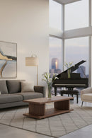 Walnut Open-Shelf Coffee Table | Novi Living Miri | Oroa.com