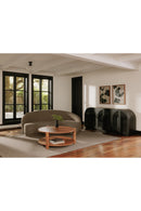 Contract furniture - Black Arched 6-Door Sideboard - www.oroatrade.com