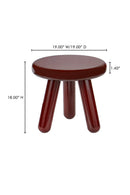 Hospitality furniture - Lacquered Tripod Accent Table - www.oroatrade.com