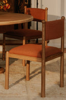 Modern European furniture - Wooden Framed Vintage Dining Chairs (2) - www.oroa.com