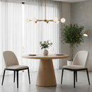 Round Solid Ash Dining Table | Novi Living Tutto