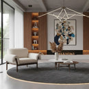 Hospitality furniture - Ash-Framed Lounge Chair - www.oroatrade.com