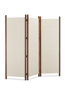 White Linen Blend Screen | Novi Living Enni | Oroatrade.com