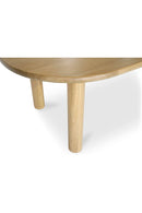Light Oak Oval Dining Table | Novi Living Milo | Oroa.com