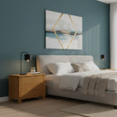 Hospitality furniture - Oak Rustic 2-Drawer Nightstand - www.oroatrade.com