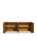 Oak Rustic 4-Door Sideboard | Novi Living Brook | Oroa.com